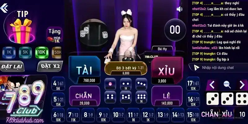 Tài Xỉu Livestream đổi thưởng