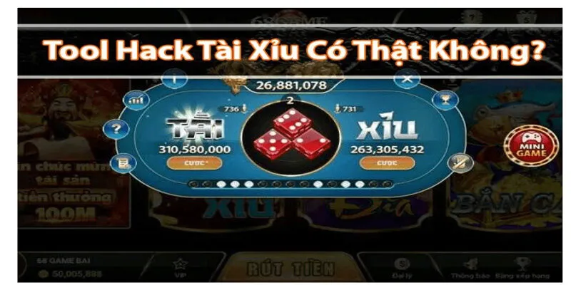 Giới thiệu chung về những phần mềm hack game Tài xỉu 