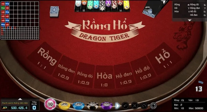 Rồng Hổ 789Club là tựa game đơn giản nhưng cuốn hút