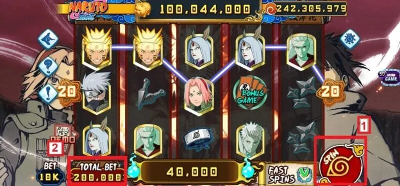 Tại sao bạn nên chọn trải nghiệm game Naruto slots 789Club