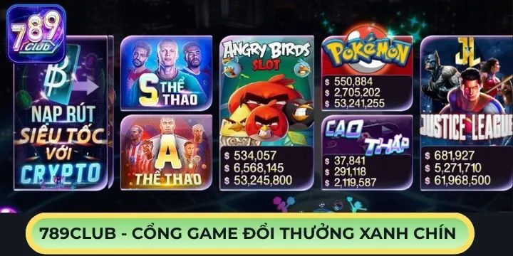 Cổng game 789club đẳng cấp được yêu thích tại Việt Nam