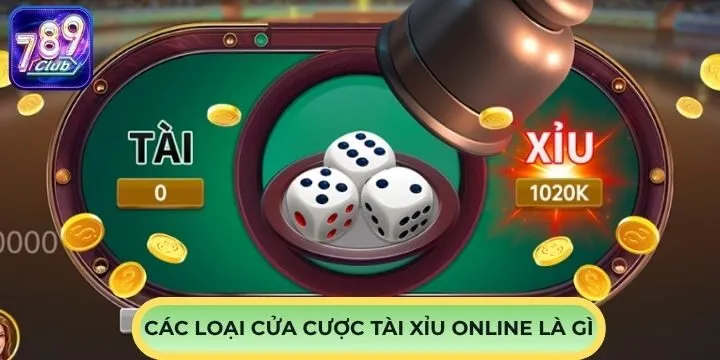 Các loại cược phổ biến của tài xỉu online là gì?