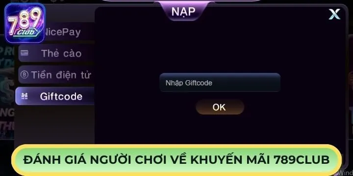 Đánh giá của người chơi về khuyến mãi 789Club