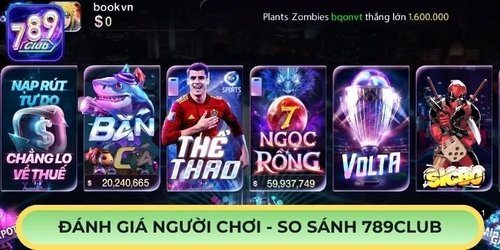 Một số đánh giá thực tế khi so sánh 789club của người chơi
