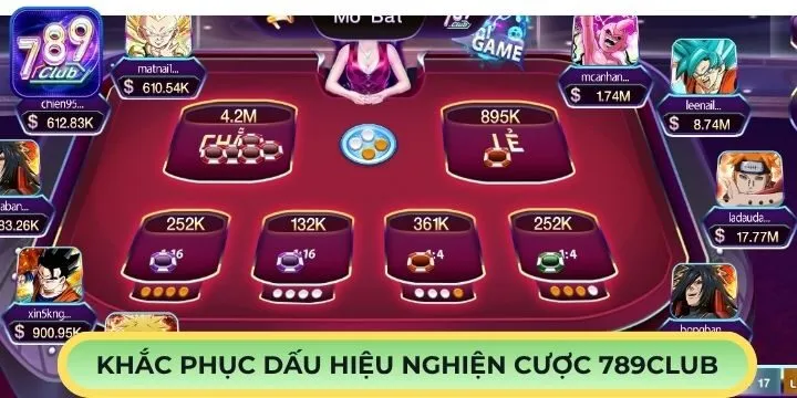 Hướng xử lý khi có dấu hiệu nghiện cược 789Club