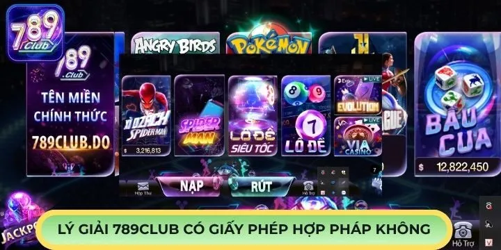 789Club có giấy phép hợp pháp không giúp đánh giá chất lượng