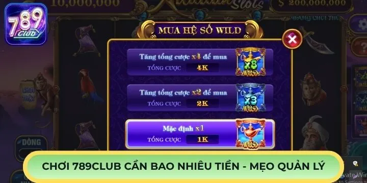 Mẹo quản lý chơi 789Club cần bao nhiêu tiền?