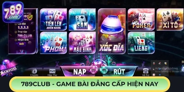 Sân chơi 789club hứa hẹn trải nghiệm nhiều ưu điểm