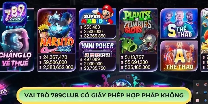 Tại sao 789Club có giấy phép hợp pháp không lại quan trọng?