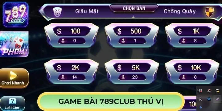 Tìm hiểu qua về game bài phỏm 789Club