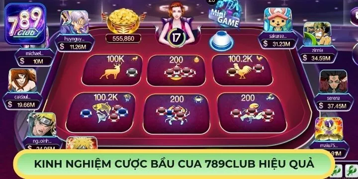 Những kinh nghiệm chơi bầu cua 789club siêu hiệu quả