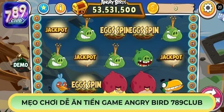 Mẹo chơi Angry Bird 789Club chắc thắng tiền về túi nhanh