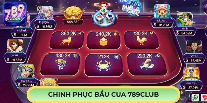 Chinh phục siêu phẩm bầu cua 789club cho người mới
