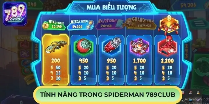 Hướng dẫn cách chơi Spiderman 789Club